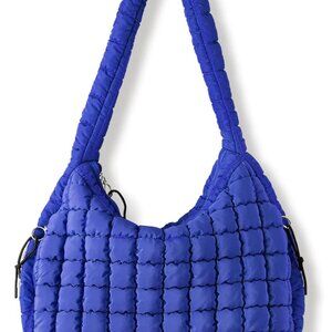 Women Puffer Tote Nylon Large Capacity Quilted Carryall Bag Gift